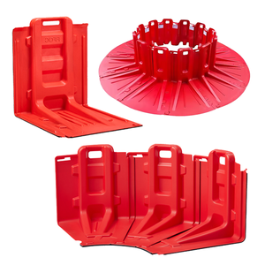 Barrera de inundación de plástico ligero actualizada protección UV para control de inundaciones de emergencia - Product Image 3