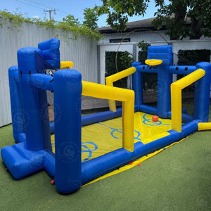 Terrain <span class=keywords><strong>de</strong></span> jeu gonflable personnalisable pour le basketball et les activités sportives - Product Image 3