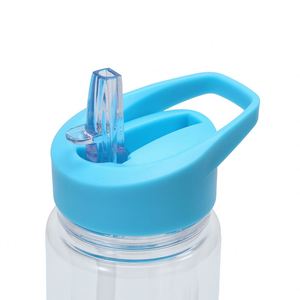 Vaso de Plástico Personalizado de 10oz para Niños con Orificio Preperforado, Tapón para Pajita, Embalaje en Caja Blanca, Vaso Antiderrames con Diseño de Globo de Nieve para Beber Directo - Product Image 4