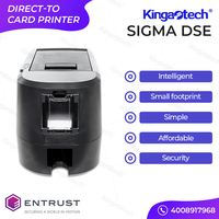Impresora de Tarjetas Entrust Sigma DSE con Codificación Opcional de Banda Magnética y Tarjetas Inteligentes
