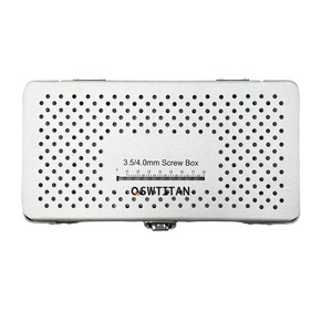 กล่องใส่สกรูสำหรับศัลยกรรมกระดูก ขนาด 3.5 และ 4.0 มม. จำนวน 1 ชิ้น - Product Image 2