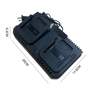 Compatible avec les batteries Makita, chargeur d'entrée 110-240V DC 21V 1A 2A 3A, chargeur d'outils électriques avec plusieurs prises - Product Image 5