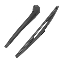 Kit de mécanisme d'essuie-glace arrière durable, bras d'essuie-glace arrière pour Renault Clio 3 2005-2014