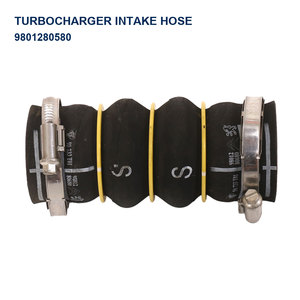 Kit de Tuyaux d'Air de Turbocompresseur 9801280580 pour Peugeot 208 2008 301 Citroën C3 C4 <span class=keywords><strong>DS4</strong></span> 1.6 <span class=keywords><strong>BlueHDi</strong></span>, Remplacement OEM du Tuyau d'Intercooler - Product Image 1