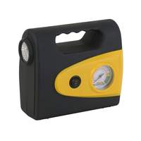 Compresseur d'air électrique métallique 12V à double cylindre pour voiture, vente chaude