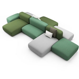 Canapé de bureau modulaire, mobilier pour salle d'attente, salle de réunion, réception des invités, canapé GVisitor pour hôtel - Product Image 2