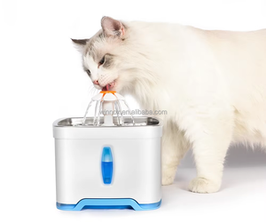 Fontanella d'Acqua Automatica <span class=keywords><strong>per</strong></span> <span class=keywords><strong>Gatti</strong></span> in Acciaio Inossidabile, Silenziosa, Regolabile, con Funzione di Ricarica, <span class=keywords><strong>per</strong></span> la Cura degli Animali Domestici - Product Image 2