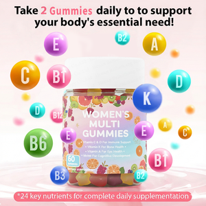 Vitaminas Masticables Multivitamínicas Diarias para Mujeres, Vitaminas A, D, C, E, Biotina, Ácido Fólico, Vitaminas Masticables para Adultos - Product Image 2