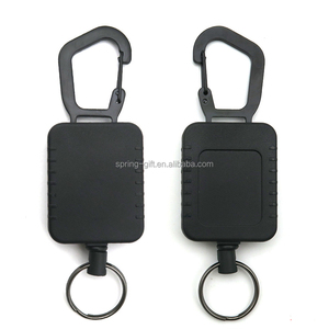 Longe porte-clés rétractable robuste avec pince de ceinture antivol mousqueton télescopique suspendu porte-clés porte-Badge accessoires - Product Image 3