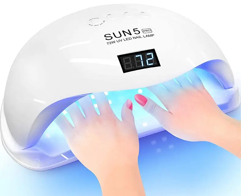 Sunuv SUN5 Pro — sèche-ongles UV Led, sèche-ongles puissant, lampe pour Gel de manucure, 36 pièces, 72W