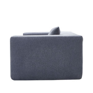 Sofá Modular de Tela Estilo Nórdico, Sillón de Sala de Estar de Tres Plazas, Relleno de Espuma, Diseño Moderno y Minimalista - Product Image 4
