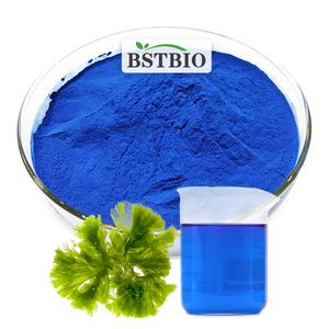 Bstbio E6 E18 E25 E40 Fycocyanine Blauwe <span class=keywords><strong>Spirulina</strong></span> Extract Poeder Organische Fycocyanine Poeder - Product Image 2