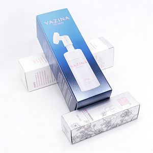 Boîte cadeau <span class=keywords><strong>magnétique</strong></span> de luxe pour cosmétiques, personnalisée en noir avec couvercle et insert en mousse, pour l'emballage de produits cosmétiques - Product Image 4