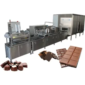 Chocolate moulding production line chocolate making machine for industry