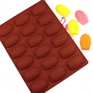 Geometric Shaped Silicone <b>Cake</b> <b>Mold</b> Madeleine Baking Mould DIY Bakeware Pan Kitchen Accessories for Biscuit Moulding - Product Image 1