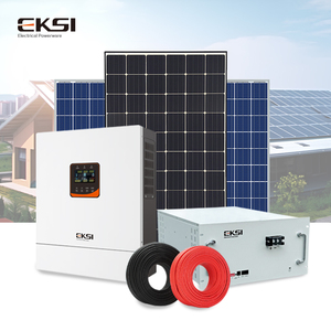 Hệ thống năng lượng mặt trời lai 6KW 15KW hoàn thành hệ thống lưu trữ năng lượng mặt trời 10KW pin lithium Hệ thống năng lượng hoàn chỉnh <span class=keywords><strong>3KW</strong></span> cho ngôi nhà - Product Image 1
