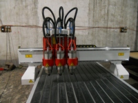 Enrutador CNC de Madera de 3 Procesos 1325 |   Máquina de Tallado CNC Multihusillo para Puertas de Gabinetes Personalizadas y Muebles de Panel