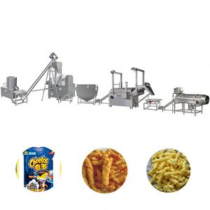 Máquina Extrusora de Bomba Motorizada Industrial China Sanfu Totalmente Automática con Control PLC para <span class=keywords><strong>Freid</strong></span> Niknaks Kurkure - Product Image 1
