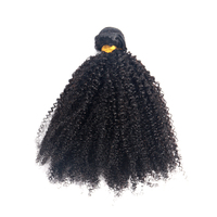 Lots de Cheveux Humains en Gros de Haute Qualité, Alignés dans le Sens de la Cuticule, Afro Kinky Curly, Cheveux Bruts