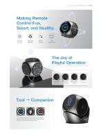 Control Remoto Inteligente con Pantalla Táctil a Color JIECANG XiaoFang CUBEPILOT para Escritorio Eléctrico de Altura Ajustable