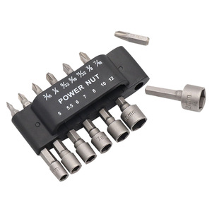 ชุดดอกสว่านไฟฟ้า 14 ชิ้น ชุดเครื่องมือไขควงลมแรงดันสูงสำหรับเจาะรู - Product Image 1
