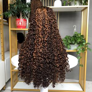 Hochwertige Spitze mit voller Dichte <span class=keywords><strong>Pixie</strong></span> <span class=keywords><strong>Curl</strong></span> Human Perücken Double Drawn Quality Virgin Hair Perücke - Product Image 2