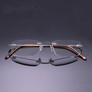 Gafas graduadas cuadradas con memoria <span class=keywords><strong>de</strong></span> titanio, anteojos <span class=keywords><strong>de</strong></span> lectura sin montura, <span class=keywords><strong>para</strong></span> presbicia, <span class=keywords><strong>para</strong></span> hombres y mujeres, <span class=keywords><strong>2022</strong></span> - Product Image 2