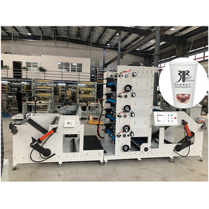 Máquina de Impresión Flexográfica Automática de 4 Colores para Etiquetas Adhesivas con Estructura de Apilamiento, Nueva - Product Image 3