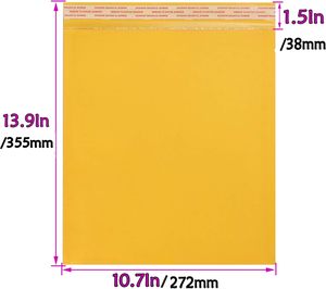 Sobres Acolchados de Papel Kraft, Bolsas de Envío para Almacenamiento de Tarjetas Coleccionables - Product Image 6