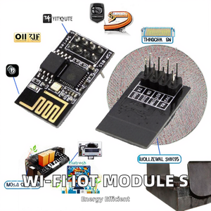 Módulo Inalámbrico IoT de Bajo Consumo con Puerto Serial ESP-01S 8266 de Grado Industrial, Protocolo MQTT y Alimentación USB - Product Image 2