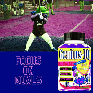 Gummy-Suplemento orgánico para niños y adultos, antiestrés, calmante, Citroen de magnesio, soporte para la ansiedad y el sueño - Product Image 3