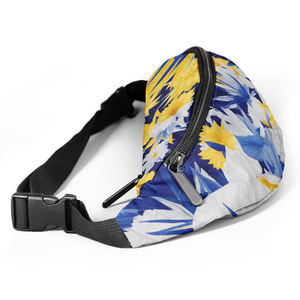 Nuevo bolso de cintura Simple deportes de ocio hombres pecho correr diario cinturón ajustable personalizado <span class=keywords><strong>Anime</strong></span> impreso Logo <span class=keywords><strong>riñonera</strong></span> para mujeres - Product Image 1