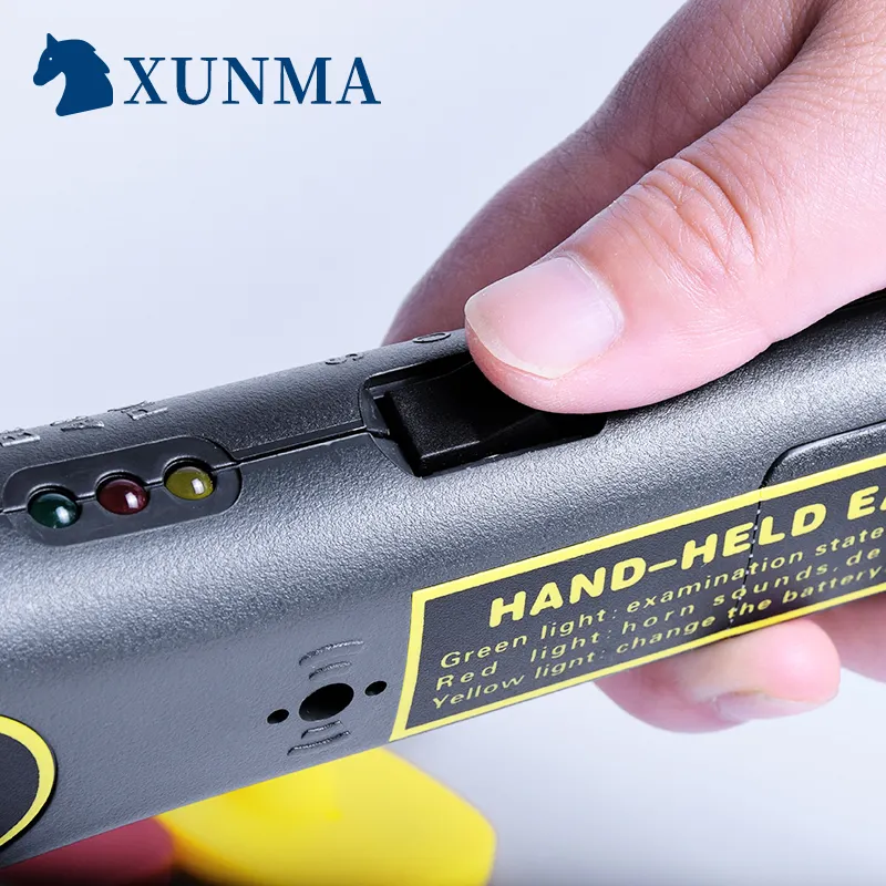 Xunma EAS cầm tay Detector xách tay EAS AM Detector 58kHz EAS Tester cho cửa hàng bán lẻ