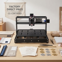 Machine de gravure laser à diode CNC 3020 Pro de bureau, 3 axes, mini, pour le bois, le papier, le tissu, haute précision, pour les petites entreprises