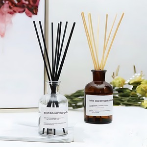 Bắc Âu phong cách Ins nâu hình Trụ Thủy Tinh cho <span class=keywords><strong>Reed</strong></span> khuếch tán chai Flameless mây hương liệu cho Trang chủ sử dụng cho phòng ngủ - Product Image 3