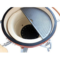 Accessoires pour barbecue portable Auplex, grille en fonte demi-lune, outils de barbecue
