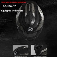Casque de moto intégral en ABS pour hommes et femmes, toutes saisons, avec mousse, chaud pour l'hiver, certifié DOT, pour le commerce extérieur