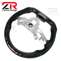 Volant personnalisé en fibre de carbone pour Chevrolet Corvette C6, volant en cuir perforé pour Corvette C5 C7 C8 Camaro SS