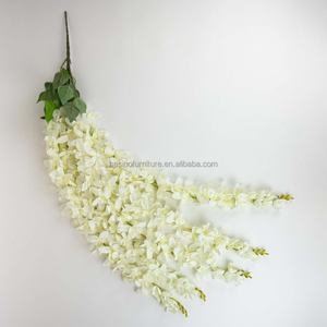 Orquídeas tailandesas artificiales colgantes, elegantes flores falsas para decoración de interiores - Product Image 5