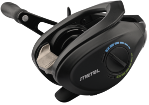 DMK Cheetah DC Baitcasting-Rolle mit Dual-Mode-Bremse, Metallrahmen, Carbon-Seitenabdeckung, <span class=keywords><strong>BFS</strong></span> Casting-Rolle - Product Image 1
