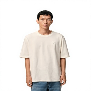 Custom Men's <b>White</b> Short Sleeve O-Neck T-Shirt 100% Cotton Regular Fit Casual Jersey Knitted Solid Color - Product Image 1