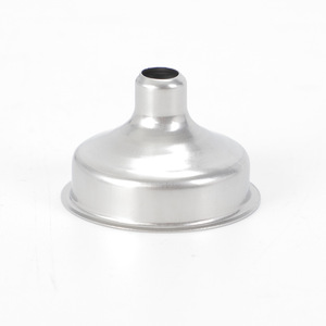 Petit entonnoir en métal, outil de cuisine domestique, entonnoir à large ouverture en acier inoxydable pour la plupart des flacons à liqueur et des pots à vin - Product Image 1