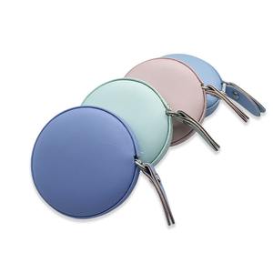 Mini ruban à mesurer portable avec logo personnalisé ruban à mesurer en cuir PU souple avec logo cadeau promotionnel - Product Image 3