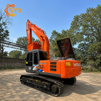 Оригинальная гидравлическая система HITACHI ZX200, ковш 0,91 м³, 20-тонный гусеничный экскаватор б/у для горнодобывающей промышленности и рекультивации земель