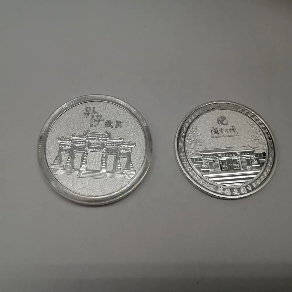 Migliore prezzo di trasporto di design die monete in argento 999 timbro in acciaio inox