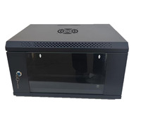 Rack de serveur mural en métal 6U pour Internet, vidéosurveillance, DVR, DDF, personnalisable en usine