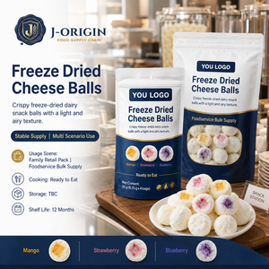 Snack di Palline di Formaggio Liofilizzate Pronte da Mangiare, Confezione da 25g, Durata 12 Mesi, Fornitore all'Ingrosso di Prodotti Lattiero-Caseari, OEM, Etichetta Privata - Product Image 4
