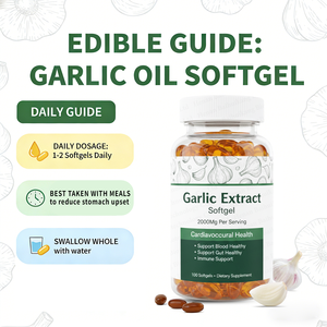 %100 Saf Soğuk Pres Sarımsak Yağı Konsantresi Doğal Besin Takviyesi Bağırsak Sağlığı ve Antioksidan Desteği İçin - Product Image 5