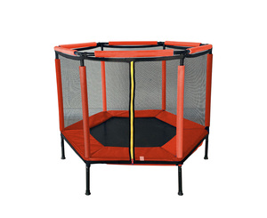 Trampolín Infantil <span class=keywords><strong>de</strong></span> Alta Calidad CreateFun con Red <span class=keywords><strong>de</strong></span> Seguridad, Rebotador Interior y Exterior <span class=keywords><strong>para</strong></span> Niños <span class=keywords><strong>de</strong></span> 3 a 6 Años, Equipo <span class=keywords><strong>de</strong></span> <span class=keywords><strong>Ejercicio</strong></span> Físico - Product Image 6