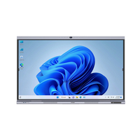 Tableau interactif tactile infrarouge GAOKEview 40 points, écran plat numérique, tableau blanc numérique 4K UHD, téléviseur éducatif Android, tablette de dessin double